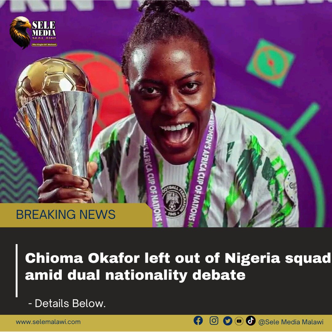 Chioma Okafor left out of Nigeria squad amid dual nationality debate