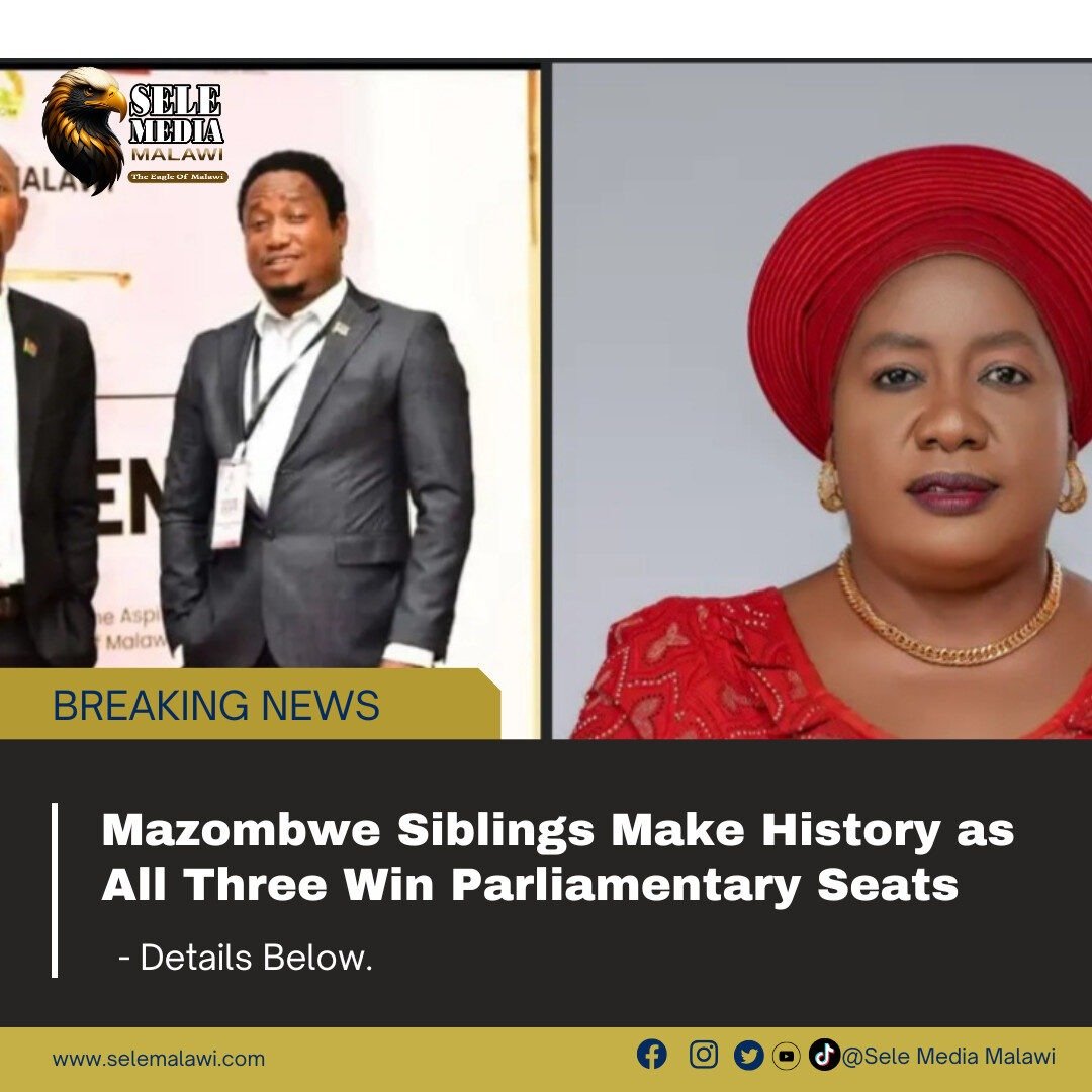 Mazombwe Siblings Make History as All Three Win Parliamentary Seats